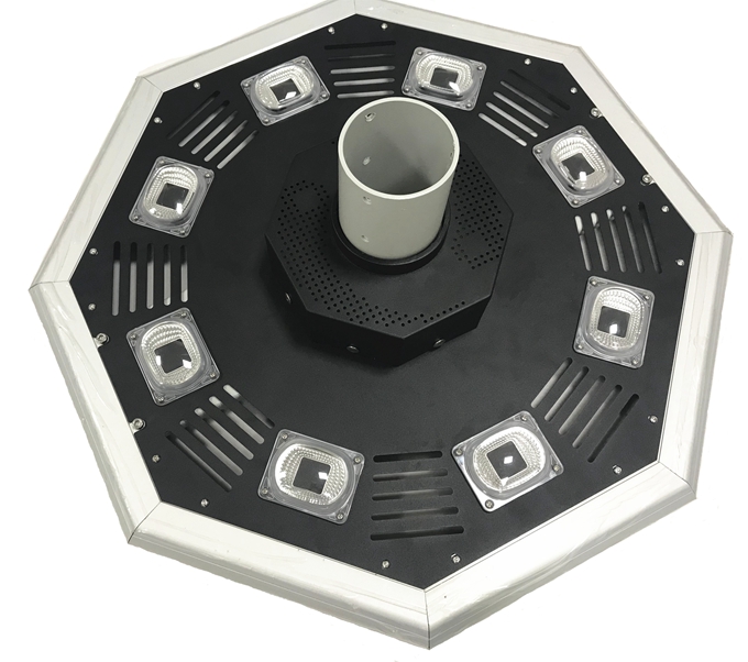All-in-one Solar Plaza Light Housing